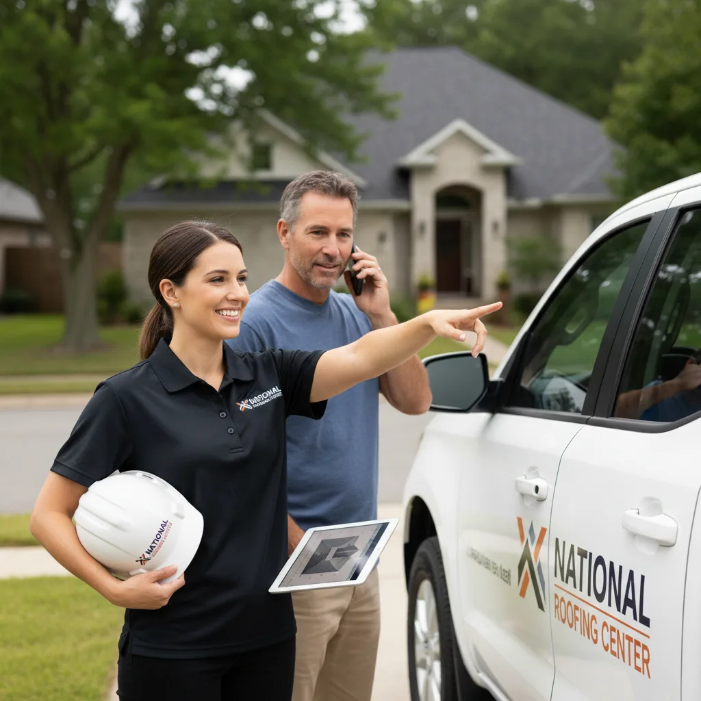 National Roofing Center customer support in Liberty Hill